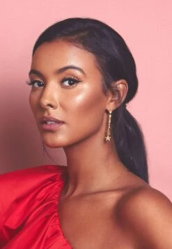 Latelita Graduated Star Drop Earrings Sterling Silver -Latelitla Store 5054469031209e