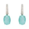 Latelita Alexandra Oval Drop Earrings Silver Paraiba Tourmaline -Latelitla Store alexandra oval drop earrings silver paraiba tourmaline 296919