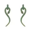 Latelita Anaconda Snake Drop Earrings Gold Emerald 2 Latelita Anaconda Snake Drop Earrings Gold Emerald -Latelitla Store anaconda snake drop earrings gold emerald 191685