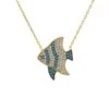 Latelita Angel Fish Necklace Gold -Latelitla Store angel fish necklace gold 394178