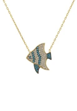Latelita Angel Fish Necklace Gold