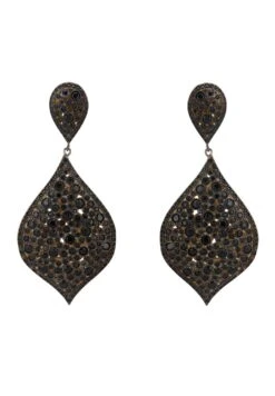 Latelita Arabian Nights Drop Earrings Black