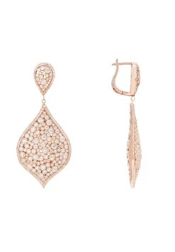 Latelita Arabian Nights Drop Earrings Rosegold -Latelitla Store arabian nights drop earrings rosegold 475735