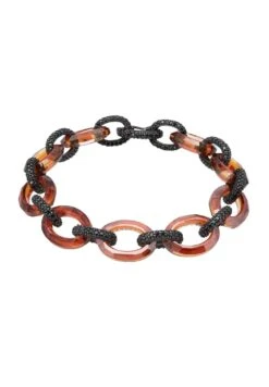 Latelita Aragon Bracelet Brown Red Gold