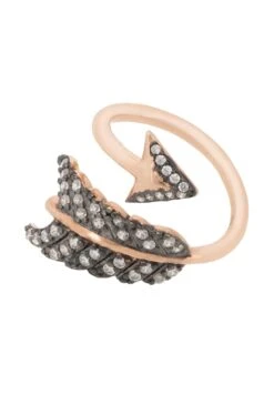 Latelita Arrow Midi Pinky Ring Rosegold -Latelitla Store arrow midi pinky ring rosegold 236037