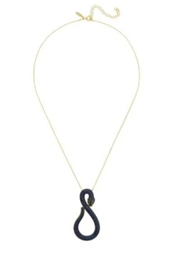 Latelita Asp Snake Pendant Necklace Gold Sapphire 8 Latelita Asp Snake Pendant Necklace Gold Sapphire -Latelitla Store asp snake pendant necklace gold sapphire 335351
