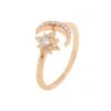Latelita Astrid Moon & Star Ring Rosegold -Latelitla Store astrid moon star ring rosegold 125943