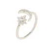 Latelita Astrid Moon & Star Ring Silver -Latelitla Store astrid moon star ring silver 900163