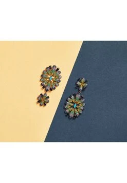 Latelita Babylon Multicoloured Flower Drop Earrings Rosegold 10 Latelita Babylon Multicoloured Flower Drop Earrings Rosegold -Latelitla Store babylon multicoloured flower drop earrings rosegold 492692