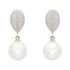 Latelita Baroque Pearl Classic Drop Earrings Silver -Latelitla Store baroque pearl classic drop earrings silver 589134