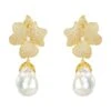 Latelita Baroque Pearl White Flower Earrings Yellow Gold 1 Latelita Baroque Pearl White Flower Earrings Yellow Gold -Latelitla Store baroque pearl white flower earrings yellow gold 563661