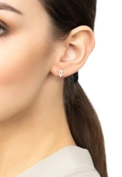 Latelita Belgravia Pearl & Sparkle Long Drop Earrings Rosegold -Latelitla Store belgravia pearl sparkle long drop earrings rosegold 244991