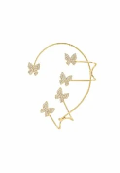 Latelita Butterflies Non-Pierced Ear Climber Left Gold