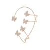 Latelita Butterflies Non-Pierced Ear Climber Left Rosegold -Latelitla Store butterflies non pierced ear climber left rosegold 667541