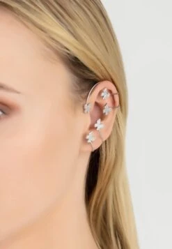 Latelita Butterflies Non-Pierced Ear Climber Left Silver -Latelitla Store butterflies non pierced ear climber left silver 931854