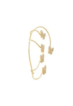 Latelita Butterflies Non-Pierced Ear Climber Right Gold -Latelitla Store butterflies non pierced ear climber right gold 169879