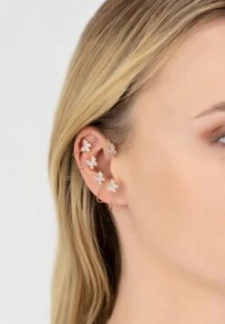 Latelita Butterflies Non-Pierced Ear Climber Right Rosegold -Latelitla Store butterflies non pierced ear climber right rosegold 724477