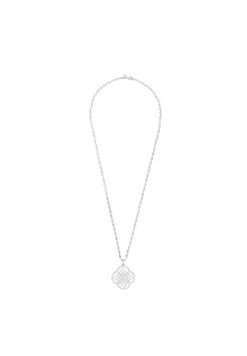 Latelita Celtic Knot Clover Pendant Necklace Silver -Latelitla Store celtic knot clover pendant necklace silver 399700