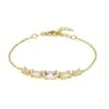 Latelita Clara Gemstone Bracelets Gold Lilac Amethyst -Latelitla Store clara gemstone bracelets gold lilac amethyst 492490