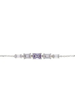 Latelita Clara Gemstone Bracelets Silver Lilac Amethyst -Latelitla Store clara gemstone bracelets silver lilac amethyst 972320