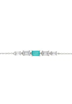 Latelita Clara Gemstone Bracelets Silver Paraiba Tourmaline -Latelitla Store clara gemstone bracelets silver paraiba tourmaline 467421