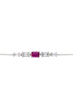 Latelita Clara Gemstone Bracelets Silver Ruby -Latelitla Store clara gemstone bracelets silver ruby 765208