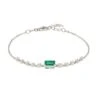 Latelita Claudia Gemstone Bracelet Silver Colombian Emerald 1 Latelita Claudia Gemstone Bracelet Silver Colombian Emerald -Latelitla Store claudia gemstone bracelet silver colombian emerald 422413