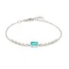 Latelita Claudia Gemstone Bracelet Silver Paraiba Tourmaline -Latelitla Store claudia gemstone bracelet silver paraiba tourmaline 731922