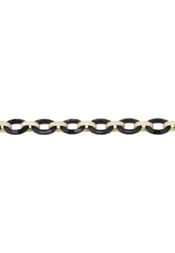 Latelita Cleeves Bracelet Black Gold -Latelitla Store cleeves bracelet black gold 413009