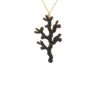 Latelita Coral Reef Necklace Black Cz -Latelitla Store coral reef necklace black cz 671628