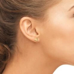 Latelita Cosmic Triangle Stud Earrings -Latelitla Store cosmic triangle stud earrings 998555