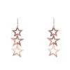 Latelita Cosmic Triple Open Star Earring -Latelitla Store cosmic triple open star earring 854760