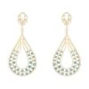 Latelita Daphne Teardrop Earrings Gold Turquoise -Latelitla Store daphne teardrop earrings gold turquoise 174786