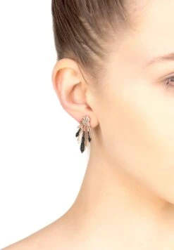 Latelita Deco Fan Ear Jacket Black Gold -Latelitla Store deco fan ear jacket black gold 275605