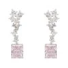Latelita Diana Morganite Drop Earrings Silver -Latelitla Store diana morganite drop earrings silver 980482