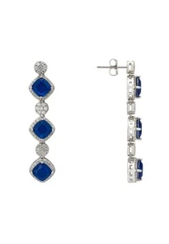 Latelita Elena Drop Earrings Sapphire Silver -Latelitla Store elena drop earrings sapphire silver 331089
