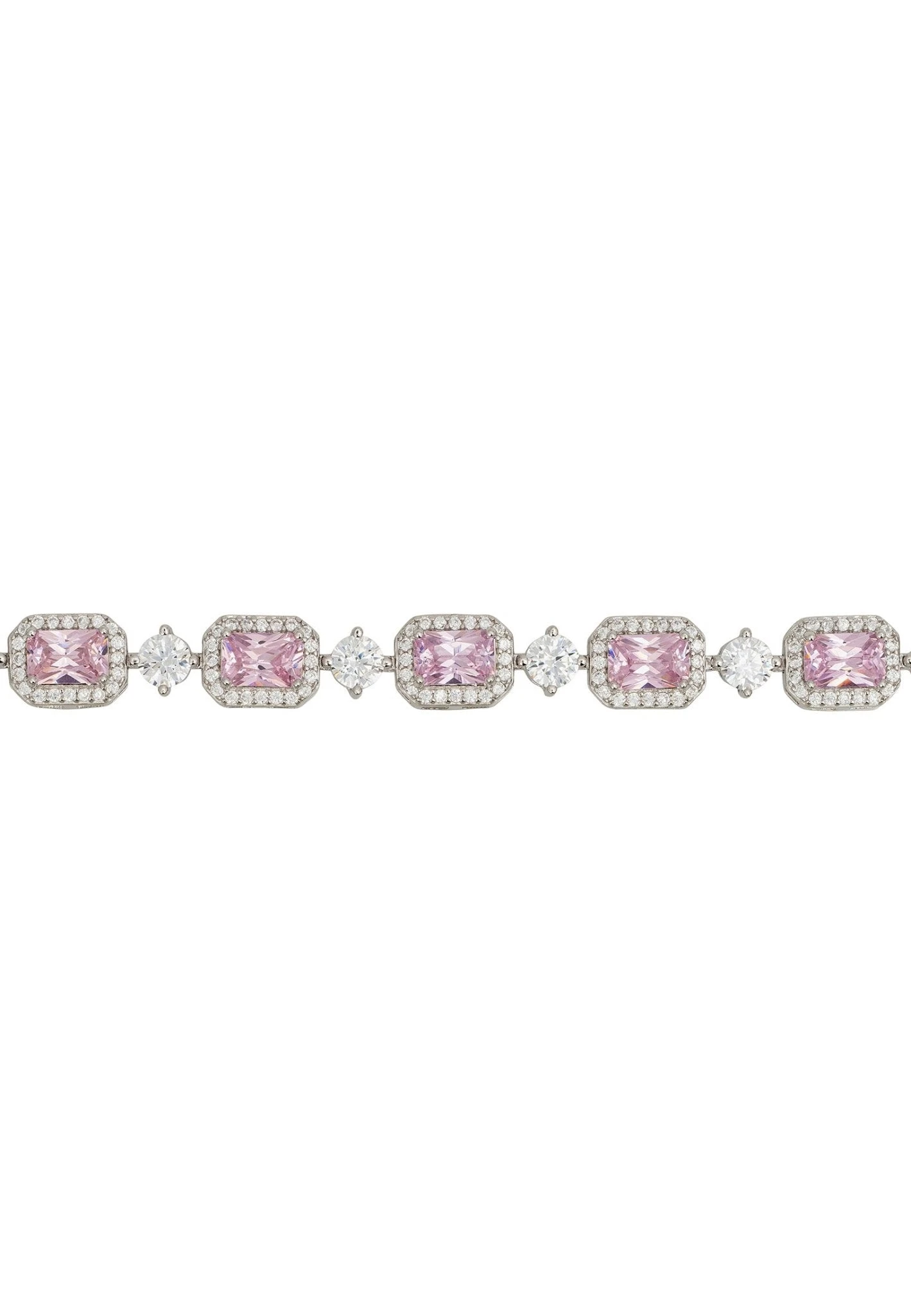 Latelita Elena Gemstone Bracelet Morganite Silver 5 Latelita Elena Gemstone Bracelet Morganite Silver - Image 3