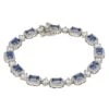 Latelita Elena Gemstone Bracelet Tanzanite Silver -Latelitla Store elena gemstone bracelet tanzanite silver 930862