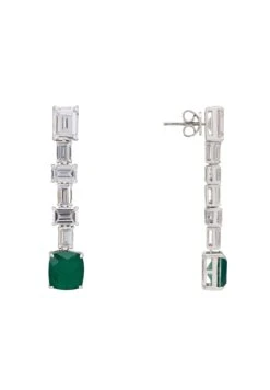 Latelita Elizabeth Colombian Emerald Drop Earrings Silver 8 Latelita Elizabeth Colombian Emerald Drop Earrings Silver -Latelitla Store elizabeth colombian emerald drop earrings silver 383502