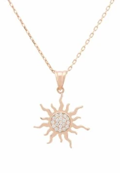 Latelita Flaming Sun Necklace Rosegold