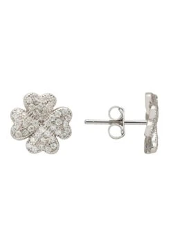 Latelita Four Leaf Clover Stud Earrings Silver 8 Latelita Four Leaf Clover Stud Earrings Silver -Latelitla Store four leaf clover stud earrings silver 450254