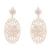 Latelita Full Bloom Flower Earrings White Rosegold 2 Latelita Full Bloom Flower Earrings White Rosegold -Latelitla Store full bloom flower earrings white rosegold 468943