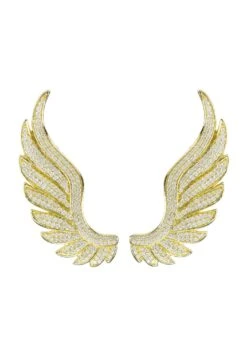 Latelita Gabriel Angel Wing Ear Climber Gold -Latelitla Store gabriel angel wing ear climber gold 135561