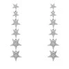 Latelita Graduated Star Drop Earrings Sterling Silver 2 Latelita Graduated Star Drop Earrings Sterling Silver -Latelitla Store graduated star drop earrings sterling silver 876628
