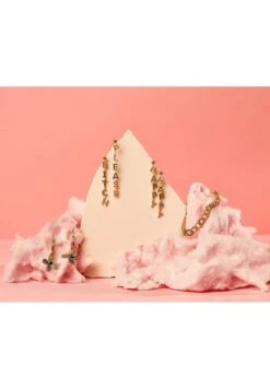 Latelita Happy Rainbow Drops Earrings Gold -Latelitla Store happy rainbow drops earrings gold 331369