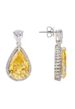 Latelita Harlow Lemon Topaz Teardrop Earrings Silver -Latelitla Store harlow lemon topaz teardrop earrings silver 950808
