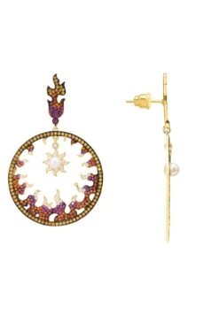 Latelita Helios Earrings Flame Gold -Latelitla Store helios earrings flame gold 114536