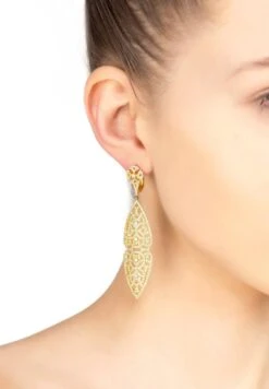 Latelita Inca Drop Earrings Gold 7 Latelita Inca Drop Earrings Gold -Latelitla Store inca drop earrings gold 814855
