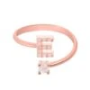 Latelita Initial Ring Rosegold E -Latelitla Store initial ring rosegold e 103137