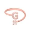 Latelita Initial Ring Rosegold G -Latelitla Store initial ring rosegold g 870044